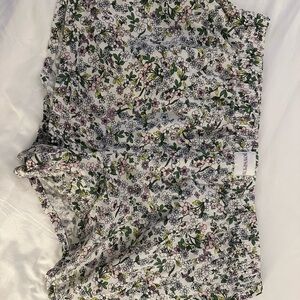 Floral Print Women's Sleep Shorts
